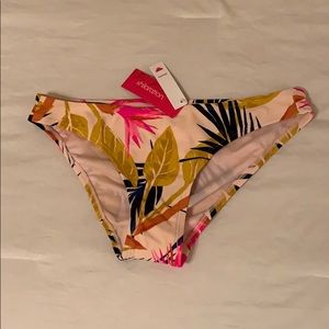 Pink Floral Bikini Bottoms